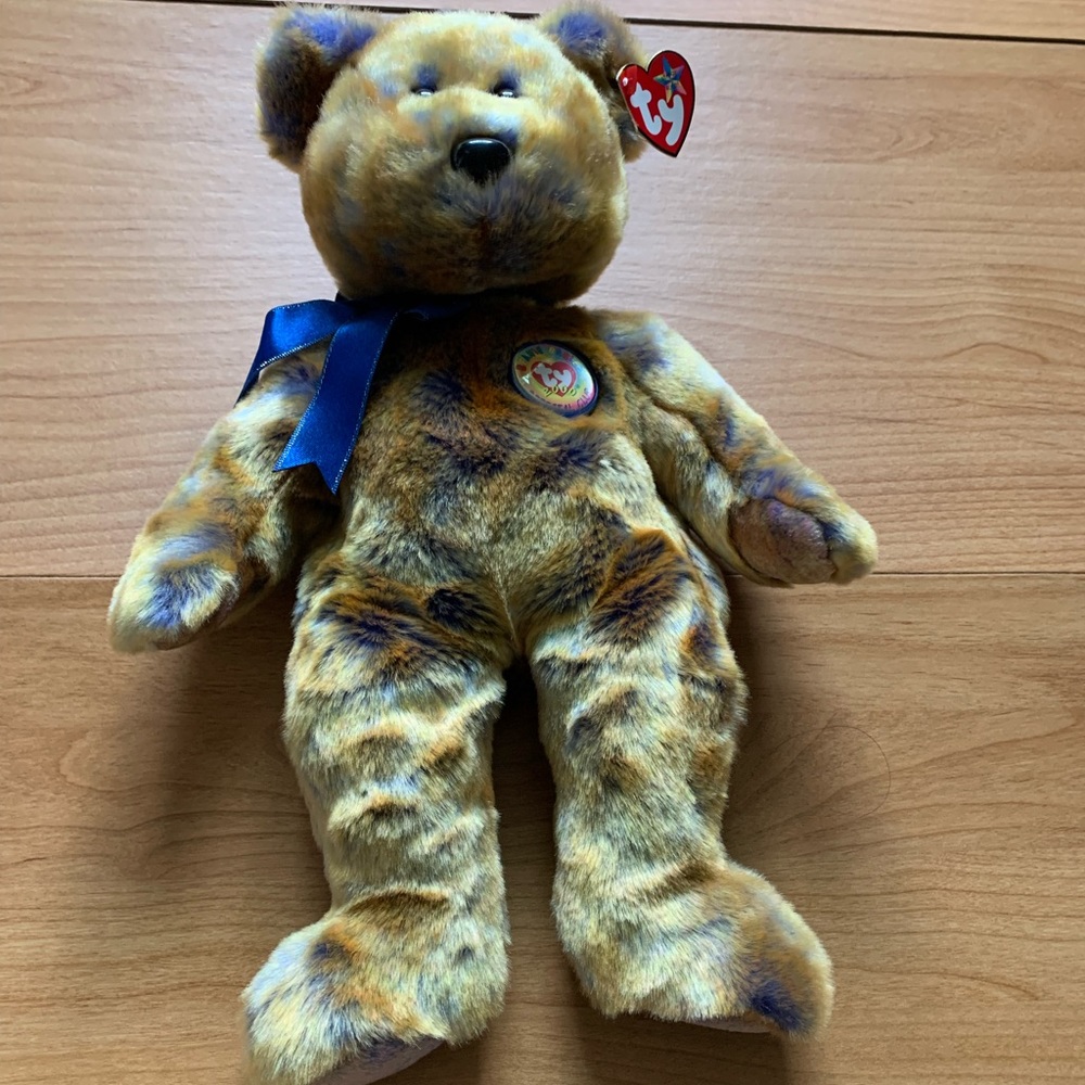 BEANIE BABIES ty 2000 OFFICIAL CLUB TEDD